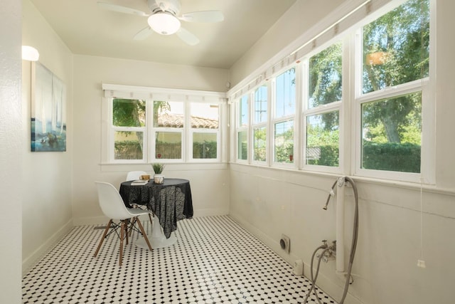 321 E Brown, Fresno, CA 93704 - sunroom / solarium with healthy amount of natural light and tile patterned floors