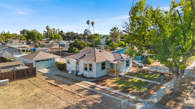 3486 E Lamona Ave, Fresno, CA 93703 - aerial perspective of suburban area