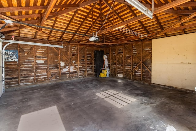 3486 E Lamona Ave, Fresno, CA 93703 - garage featuring a garage door opener