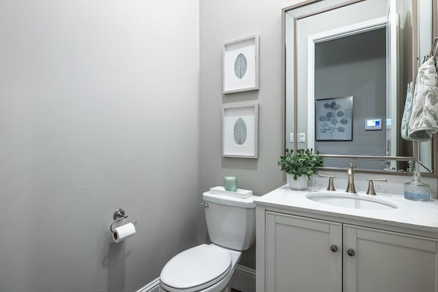 2706 Trenton Ave, Clovis, CA 93619 - half bathroom featuring toilet and vanity