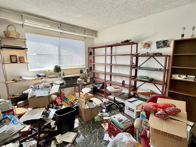 7637 Nixos Way, Sacramento, CA 95823 - miscellaneous room with a textured ceiling