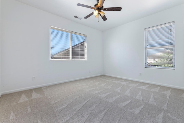 4160 N Creekbend, Clovis, CA 93619 - spare room featuring light colored carpet and ceiling fan
