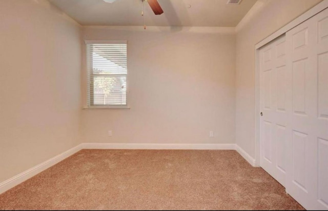 1728 E Green Sage Ave, Fresno, CA 93730 - spare room featuring carpet and ceiling fan