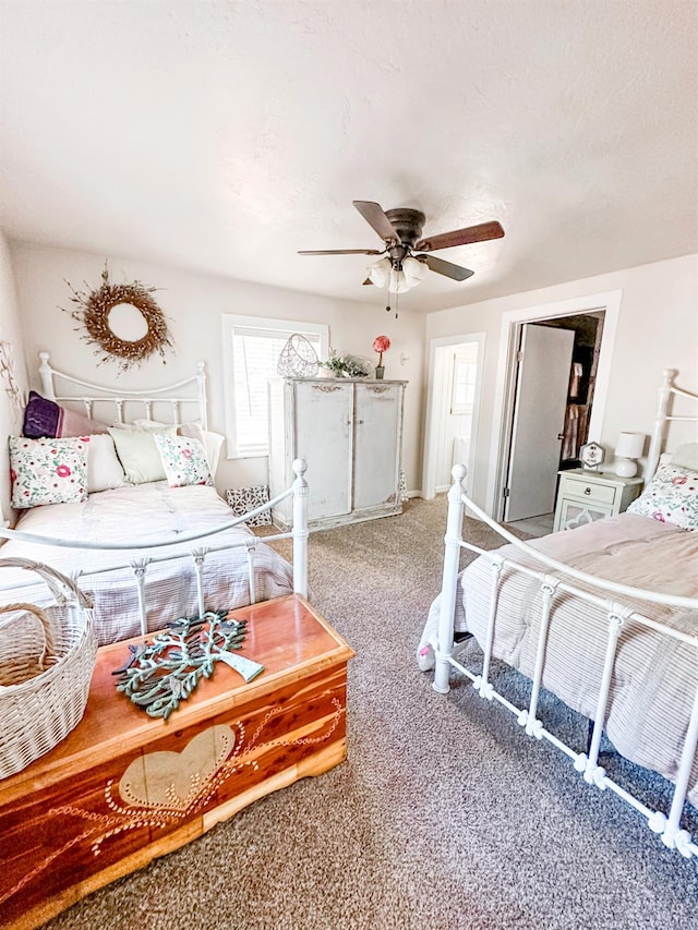 37969 Rd 422, Oakhurst, CA 93644 - bedroom with carpet flooring and a ceiling fan