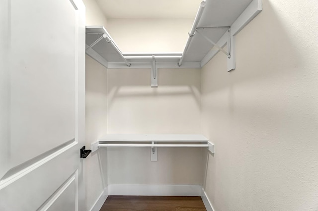 2643 B St, Selma, CA 93662 - spacious closet with dark wood-style floors