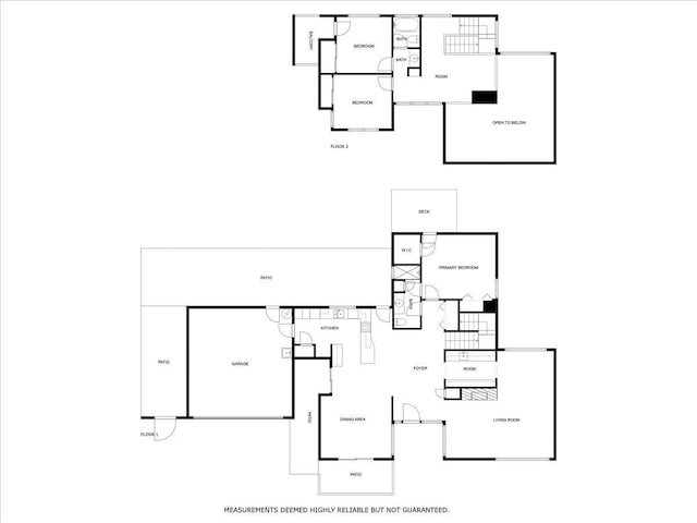 835 E Ashcroft Ave, Fresno, CA 93704 - view of property floor plan