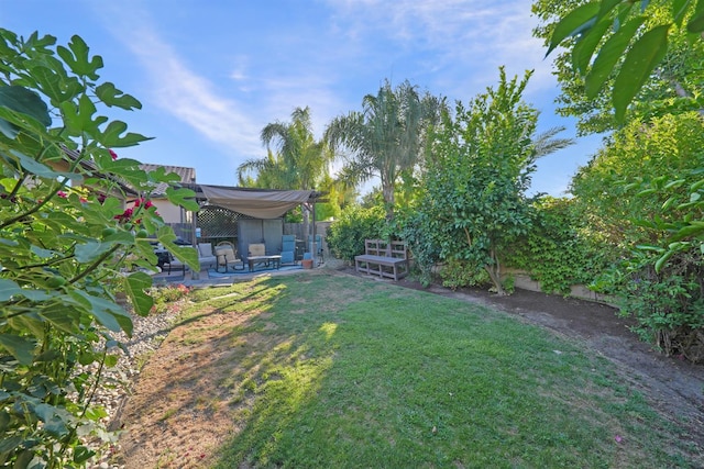 11319 N Via Napoli Dr, Fresno, CA 93730 - fenced backyard with a patio area