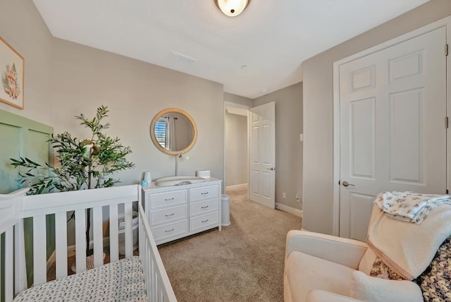 11617 N Bella Verde Ave, Fresno, CA 93730 - bedroom with light carpet and baseboards