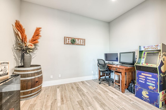 924 Orchard Hills Rd, Madera, CA 93636 - home office with wood finished floors