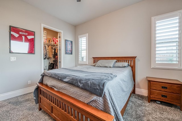 924 Orchard Hills Rd, Madera, CA 93636 - bedroom with carpet and a spacious closet