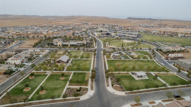 924 Orchard Hills Rd, Madera, CA 93636 - aerial view of property and surrounding area with nearby suburban area