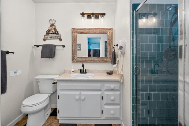 53401 Timberview Rd, North Fork, CA 93643 - full bathroom with vanity and a stall shower