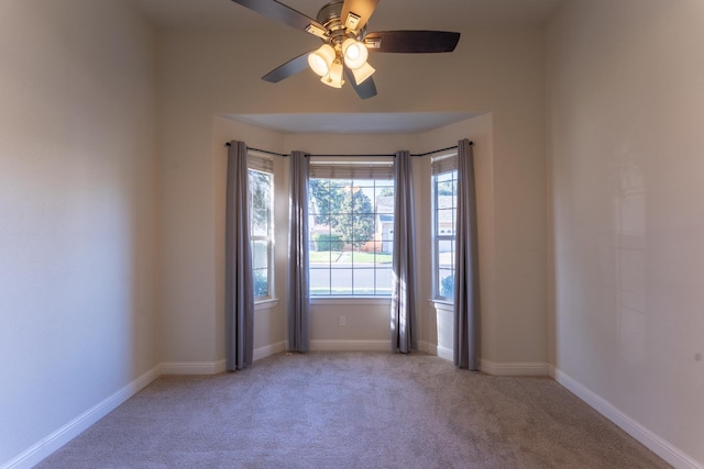 1963 Rialto Ct, Clovis, CA 93611 - spare room featuring light colored carpet and a ceiling fan