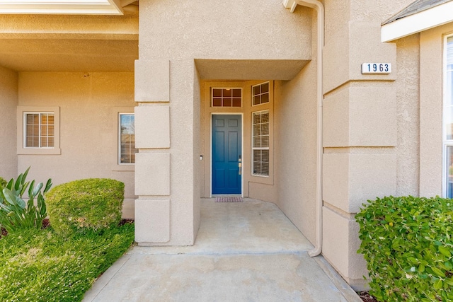 1963 Rialto Ct, Clovis, CA 93611 - view of exterior entry featuring stucco siding