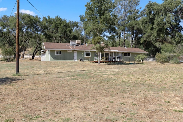 44810 Douglas Rd S, Coarsegold, CA 93614 - view of front of property with a deck