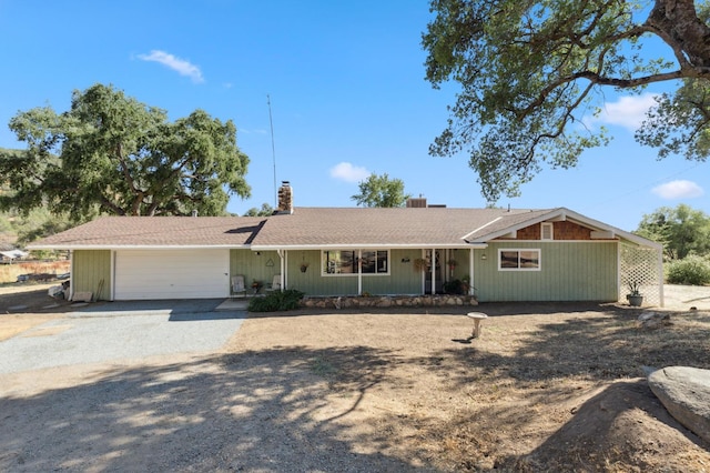 44810 Douglas Rd S, Coarsegold, CA 93614 - single story home with a chimney and a porch