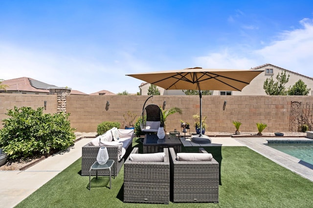 1397 N Redington Ave, Clovis, CA 93619 - view of patio with an outdoor hangout area