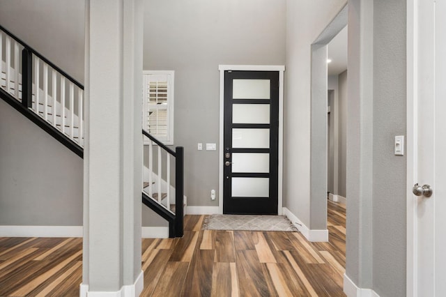 1397 N Redington Ave, Clovis, CA 93619 - foyer entrance featuring wood finished floors and stairs