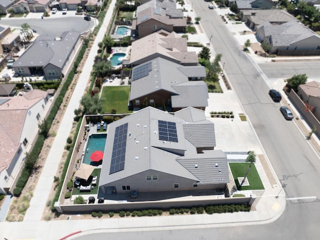 1397 N Redington Ave, Clovis, CA 93619 - aerial perspective of suburban area with a pool area