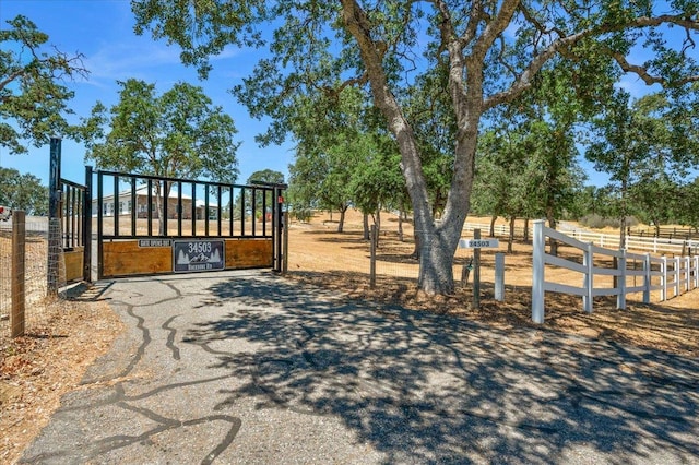 34503 Backbone Rd, Auberry, CA 93602 - view of gate