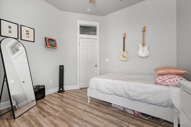 34503 Backbone Rd, Auberry, CA 93602 - bedroom with light wood-style flooring and baseboards