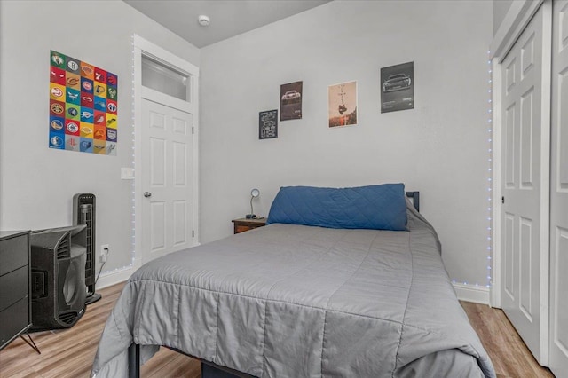 34503 Backbone Rd, Auberry, CA 93602 - bedroom with light wood-style floors and a closet