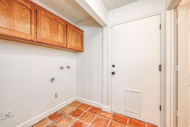 6355 N Cleo Ave, Fresno, CA 93722 - laundry area with cabinet space and electric dryer hookup