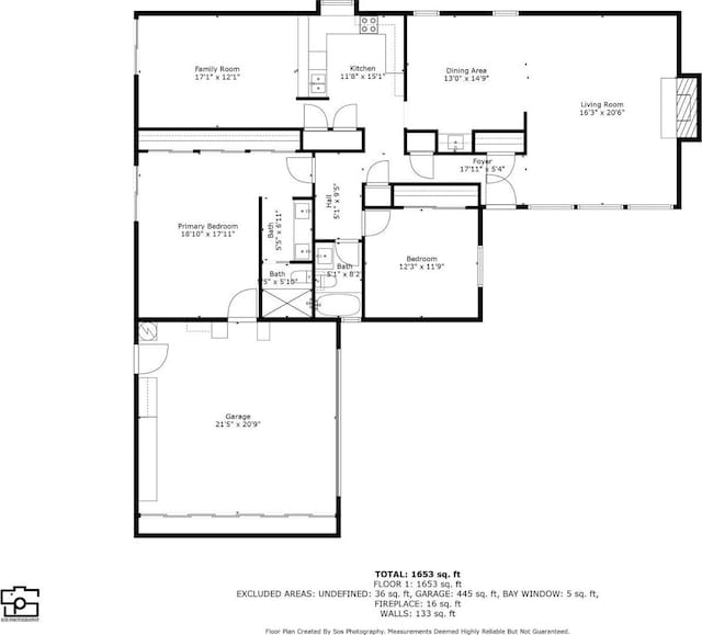 1702 W Bullard Unit 105, Fresno, CA 93711 - view of property floor plan