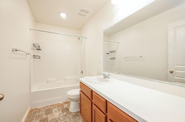 2354 S Garden, Fresno, CA 93725 - bathroom featuring vanity and shower / washtub combination
