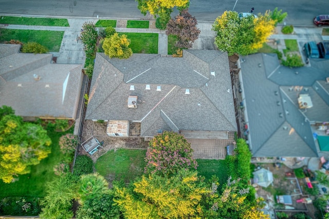 7343 N 4th St, Fresno, CA 93720 - view from above of property