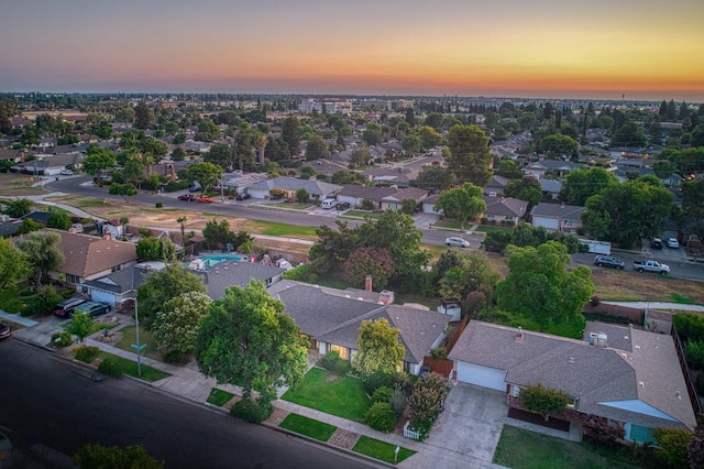 7343 N 4th St, Fresno, CA 93720 - aerial view of residential area