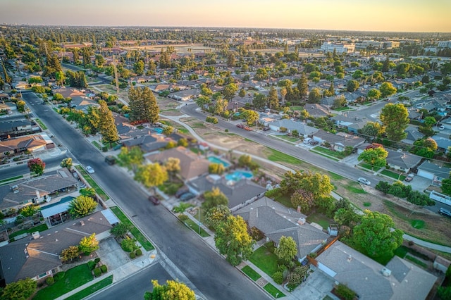 7343 N 4th St, Fresno, CA 93720 - aerial view of property's location with nearby suburban area