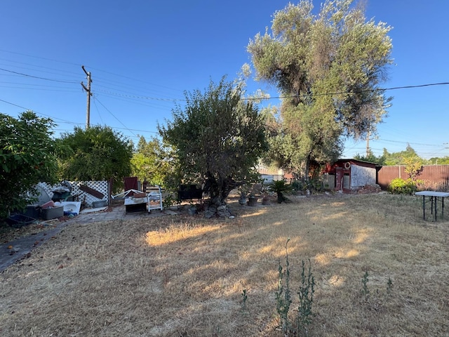 3635 W Cortland Ave, Fresno, CA 93722 - view of yard