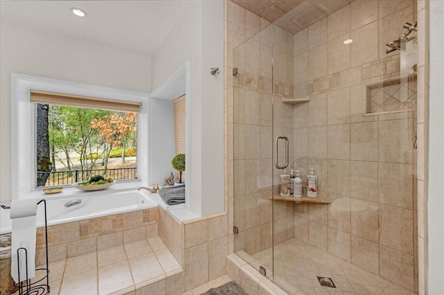 36522 Mudge Ranch Rd, Coarsegold, CA 93614 - full bath featuring a bath and a shower stall