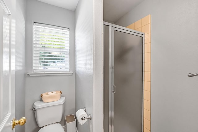 6421 S Greenwood Ave, Del Rey, CA 93616 - bathroom featuring toilet and a stall shower