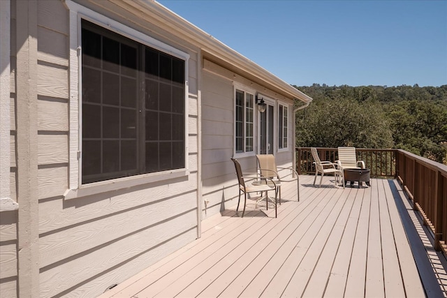 39397 Moonray Ln, Oakhurst, CA 93644 - view of deck