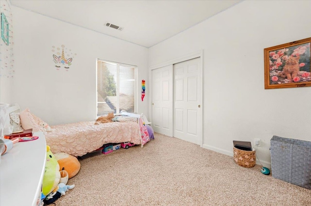 6164 W Keats, Fresno, CA 93723 - carpeted bedroom with a closet