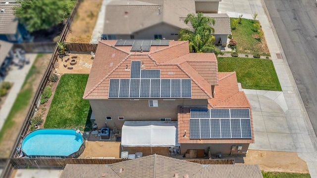6164 W Keats, Fresno, CA 93723 - view from above of property
