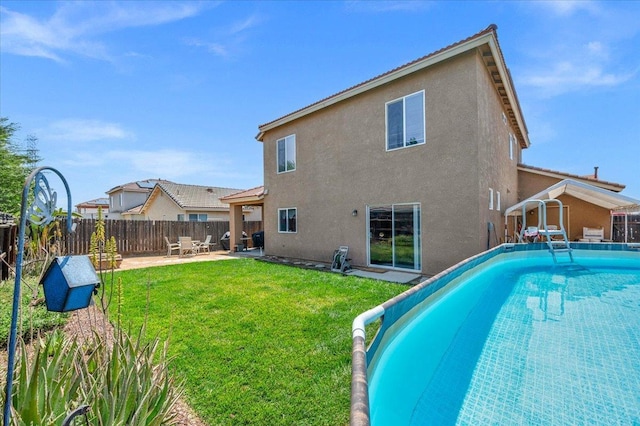 6164 W Keats, Fresno, CA 93723 - view of pool with a patio and a fenced backyard