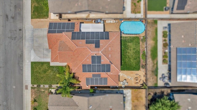 6164 W Keats, Fresno, CA 93723 - bird's eye view of a pool area