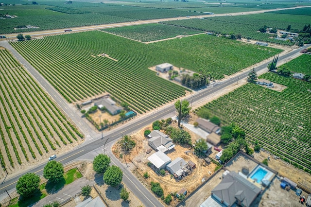25 W Dinuba Ave, Fresno, CA 93706 - overview of rural landscape featuring rows of crops