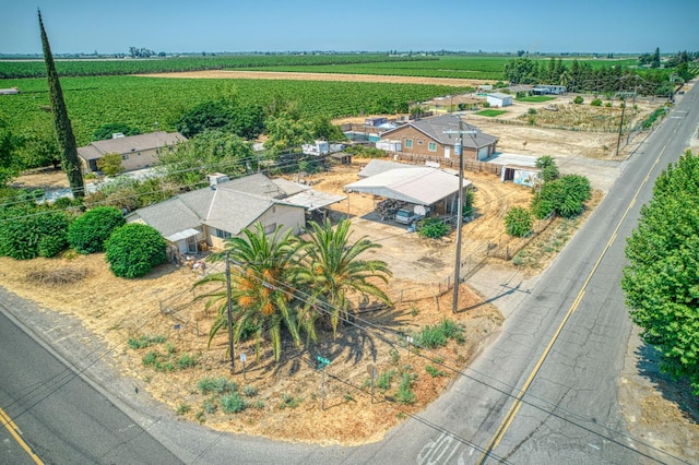 25 W Dinuba Ave, Fresno, CA 93706 - aerial view of sparsely populated area with abundant farmland