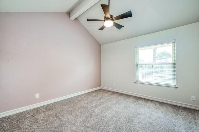 591 E Warwick Ave, Fresno, CA 93720 - carpeted empty room with ceiling fan and baseboards