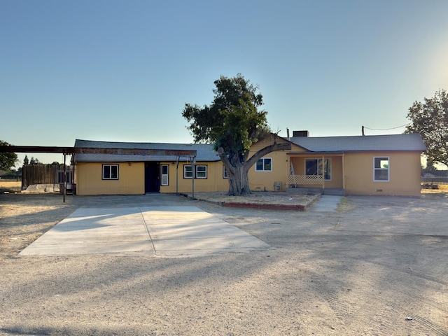 1741 N Blythe Ave, Fresno, CA 93722 - view of ranch-style house
