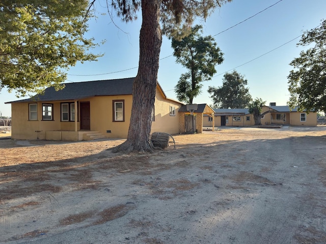 1741 N Blythe Ave, Fresno, CA 93722 - ranch-style home with stucco siding