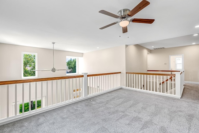 2234 E Serena Ave, Fresno, CA 93720 - carpeted spare room featuring a ceiling fan, healthy amount of natural light, and recessed lighting
