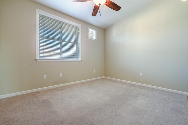 2658 E Alluvial Ave Unit 220, Fresno, CA 93720 - unfurnished room featuring a ceiling fan and light carpet