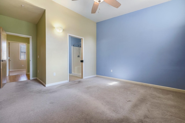 2658 E Alluvial Ave Unit 220, Fresno, CA 93720 - unfurnished bedroom with carpet flooring and ceiling fan