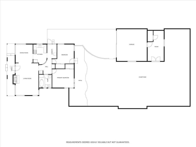 1461 N Harrison Ave, Fresno, CA 93728 - view of room layout