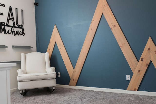 4438 N Sandrini Ave, Fresno, CA 93723 - sitting room featuring carpet and baseboards